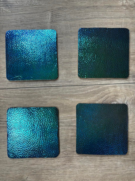 4 pack coasters - transition hide