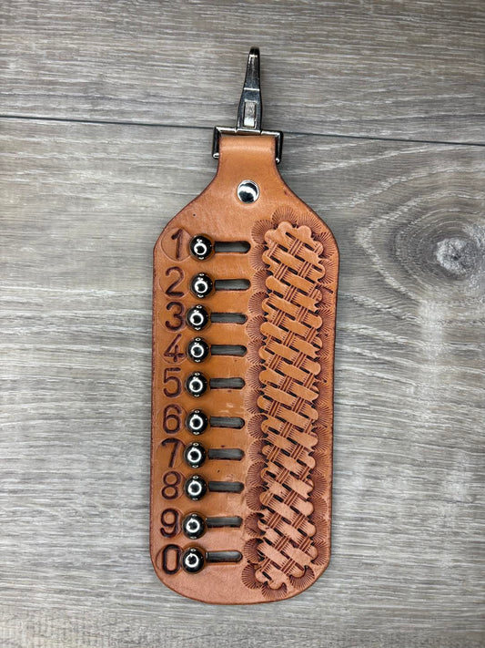 Cow counter with basket weave