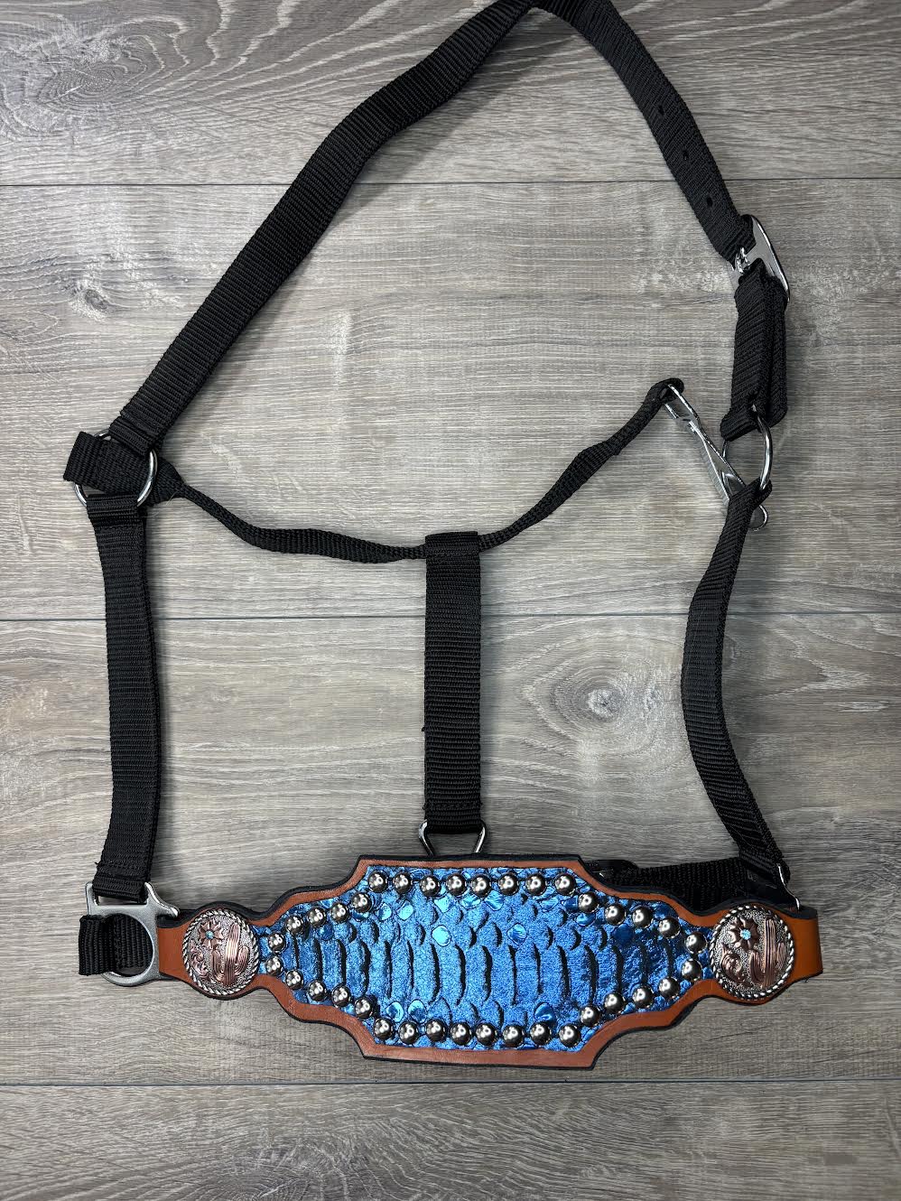 Premier Blue Snake Bronc Halter