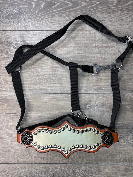 Regal old world gold bronc halter