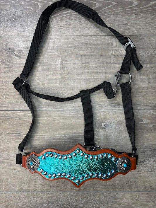 Regal transition bronc halter with victorian conchos