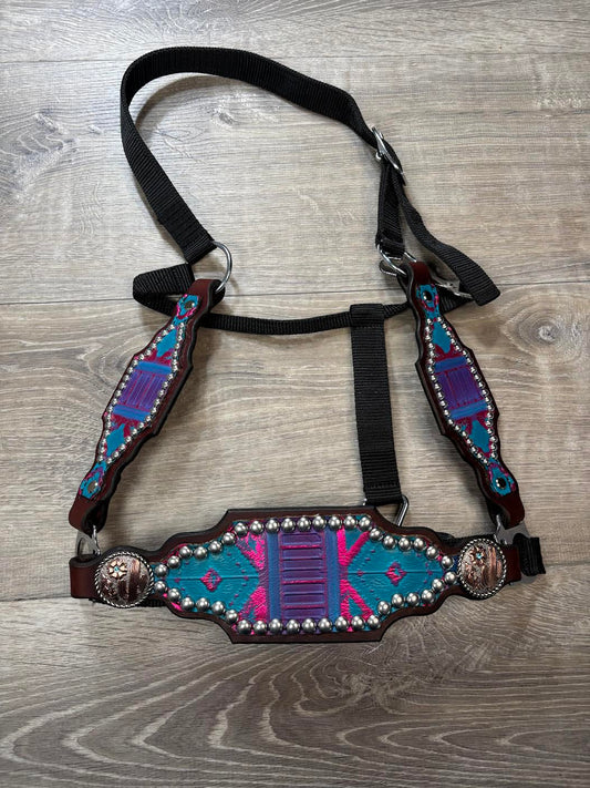 Primer rio navajo nose and cheeks halter