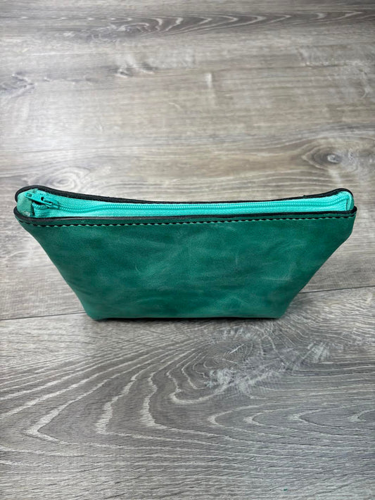 Cosmetic bag green