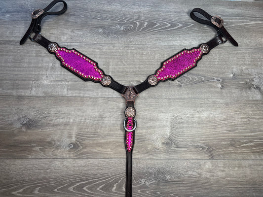 Premier metallic hot pink tack set