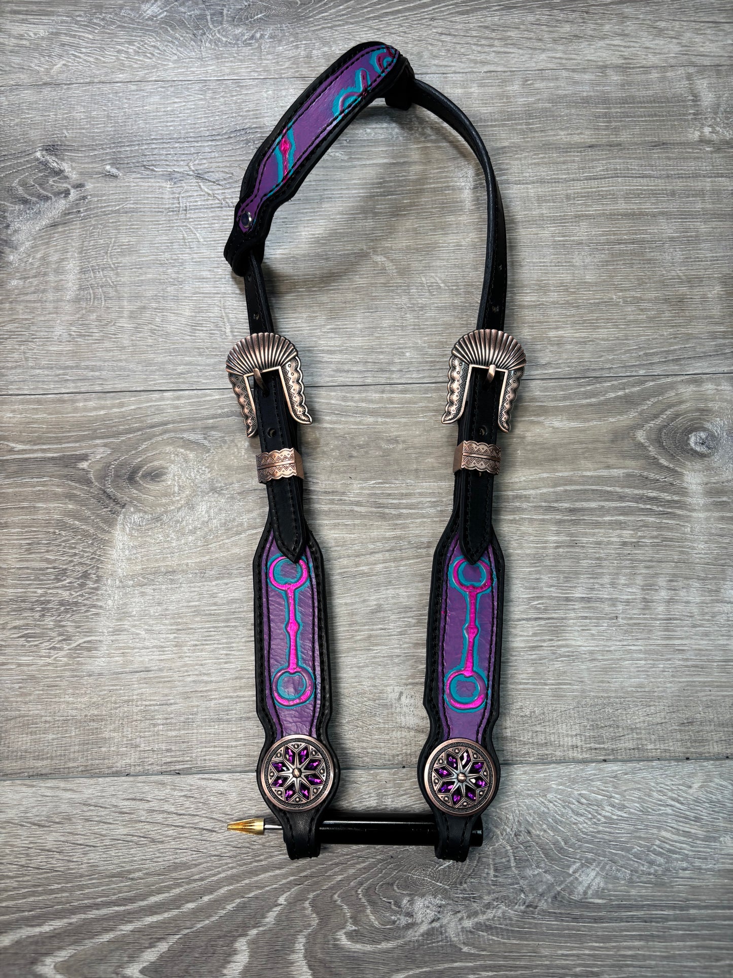 Bits headstall and breastcollar set