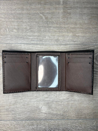 Tri fold wallet- Grey