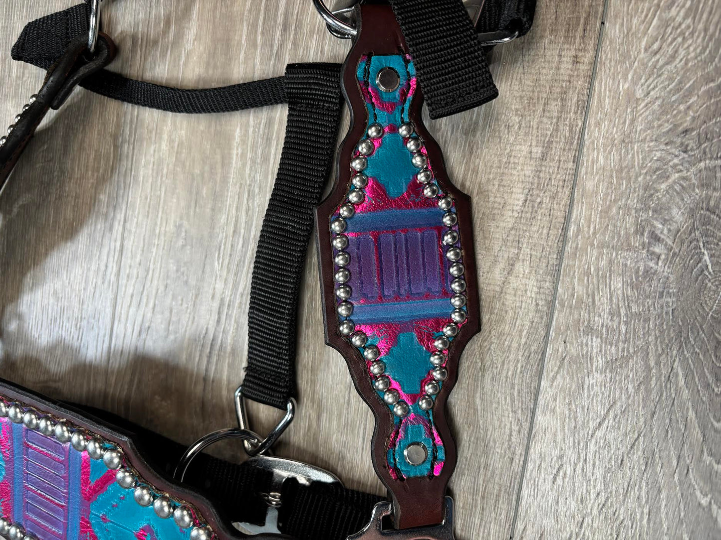 Primer rio navajo nose and cheeks halter
