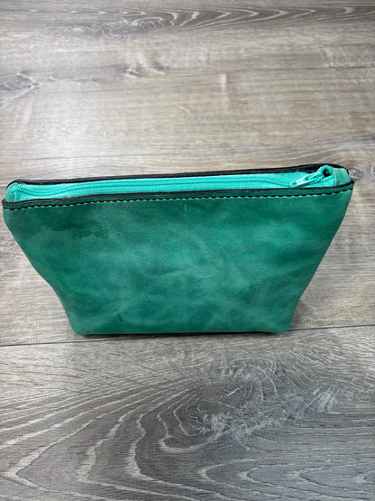 Cosmetic bag green