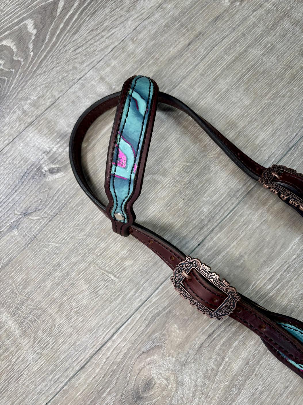 Brands headstall and breastcollar set