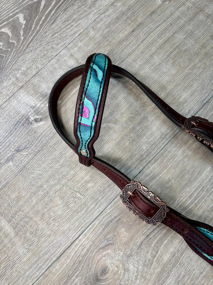 Brands headstall and breastcollar set