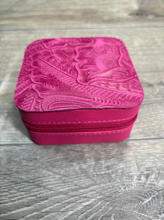 Jewelry Box - Hot Pink Floral