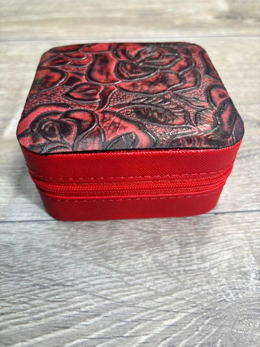 Jewelry Box - Red Roses