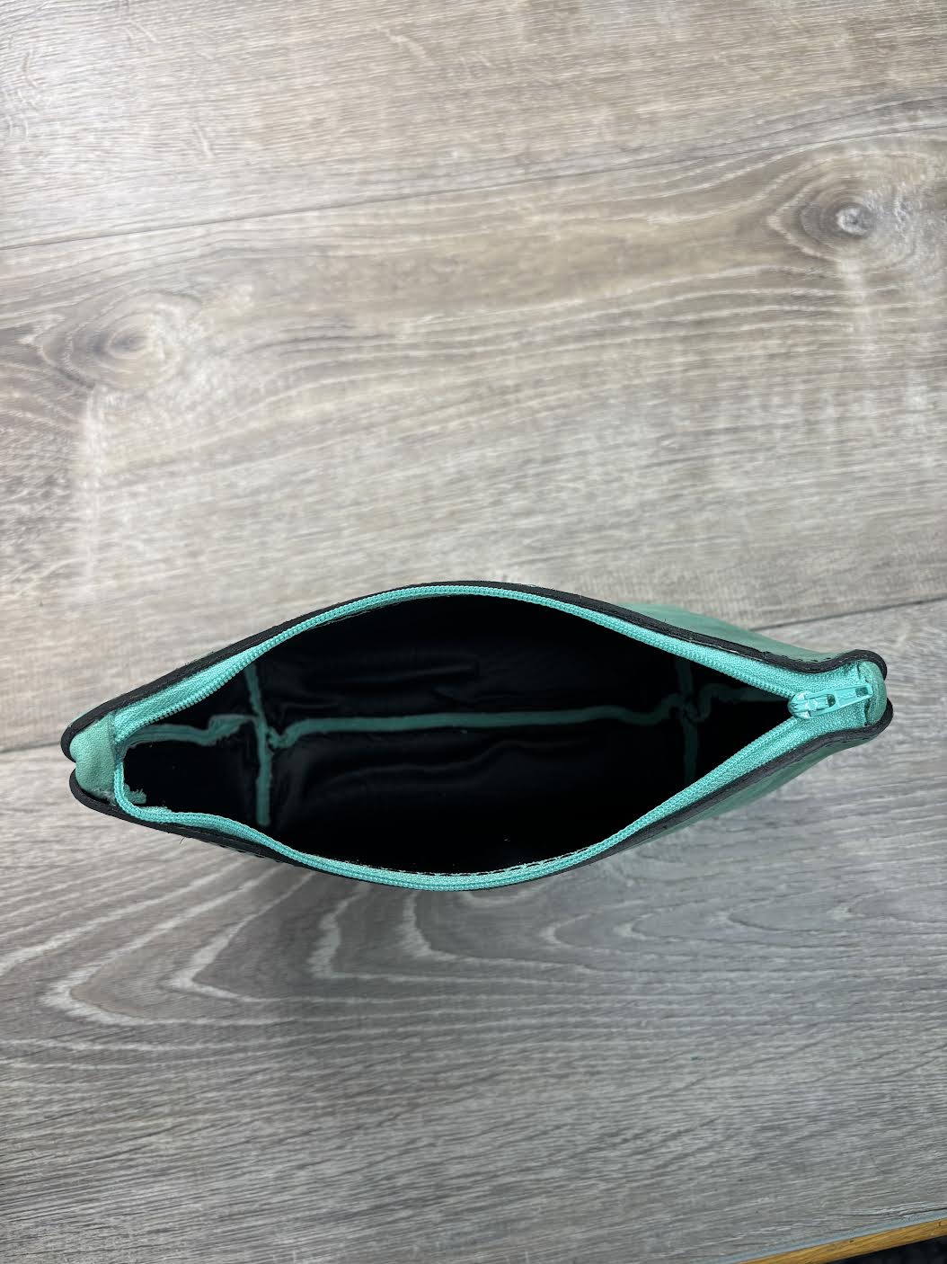 Cosmetic bag green