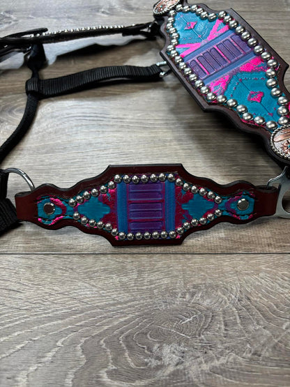 Primer rio navajo nose and cheeks halter