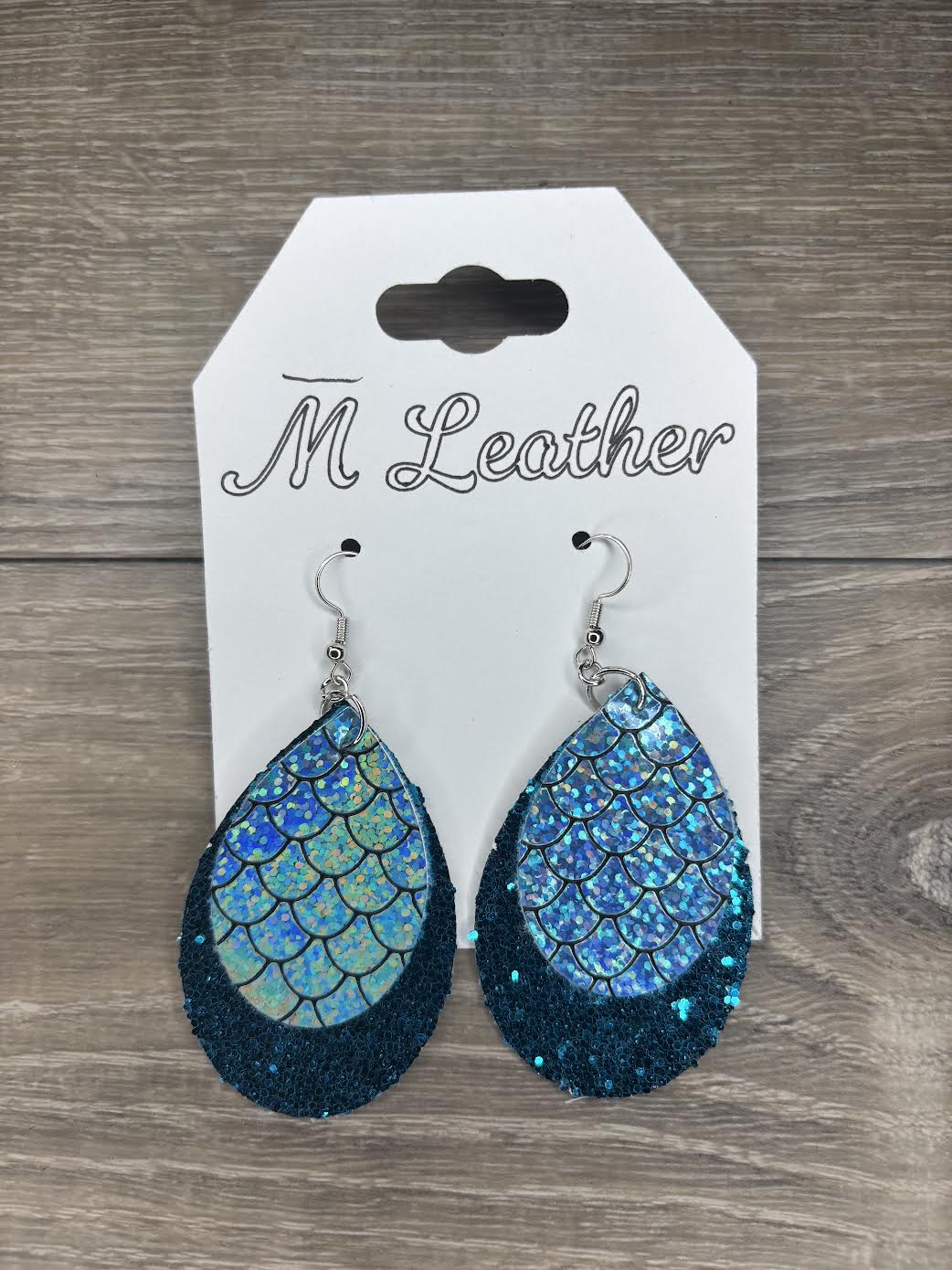 Teardrop earrings