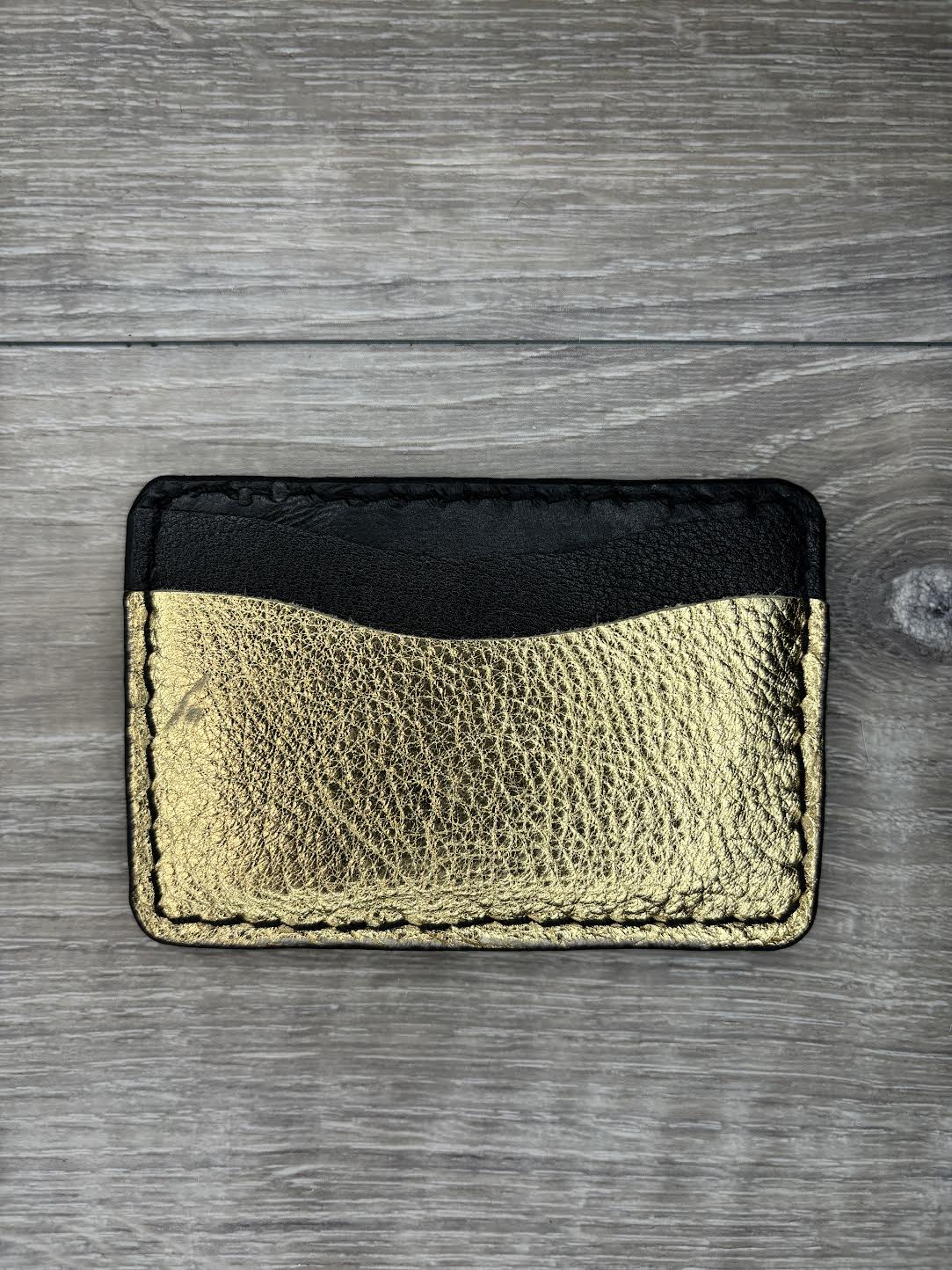 Minimalist Wallet - Tooled sunflower