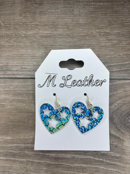 Heart earrings