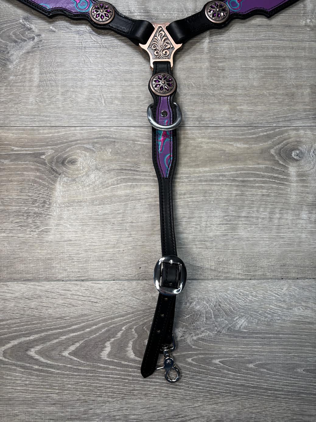 Bits headstall and breastcollar set