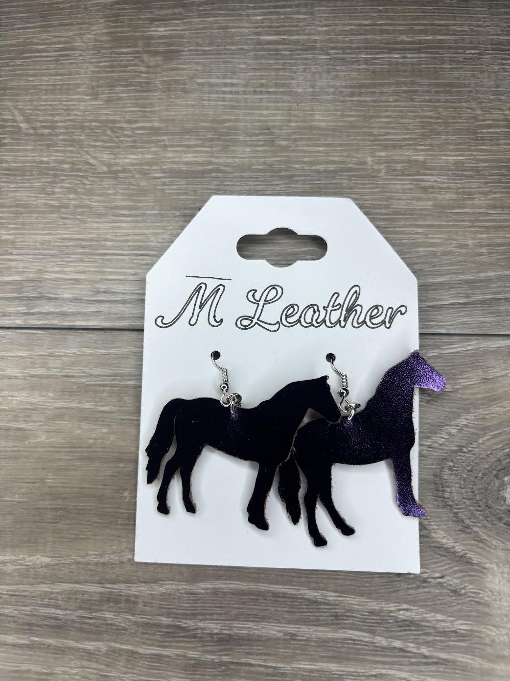 Horse earrings