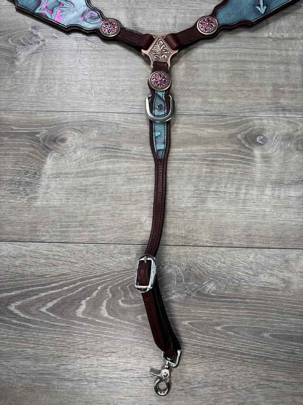 Brands headstall and breastcollar set