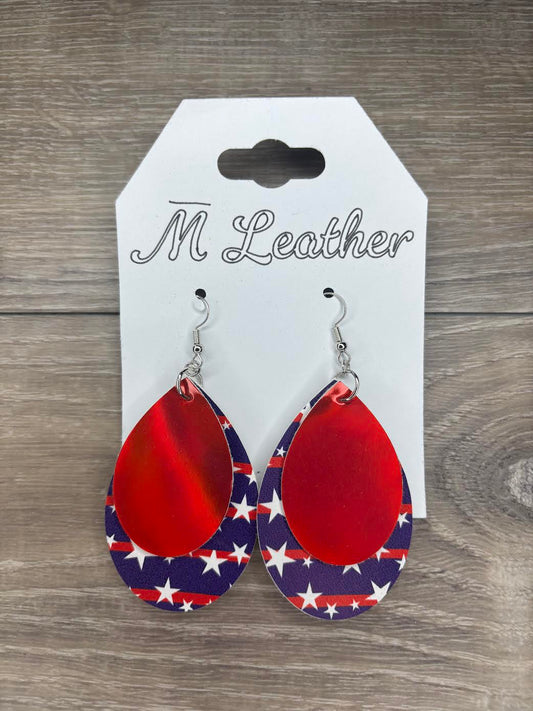 Teardrop earrings