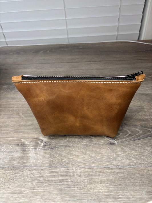cosmetic bag 2-tone unicorn transition