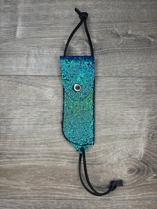 Hoof pick holder- shattered transition hide