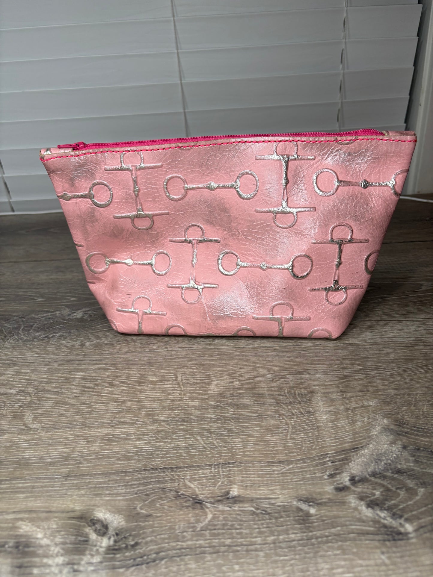 big cosmetic bag pink bits