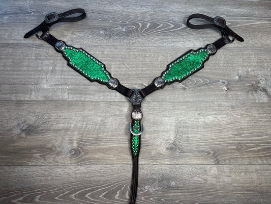 Premier green tack set