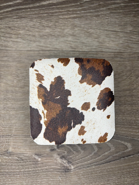 Jewelry Box - printed cowhide