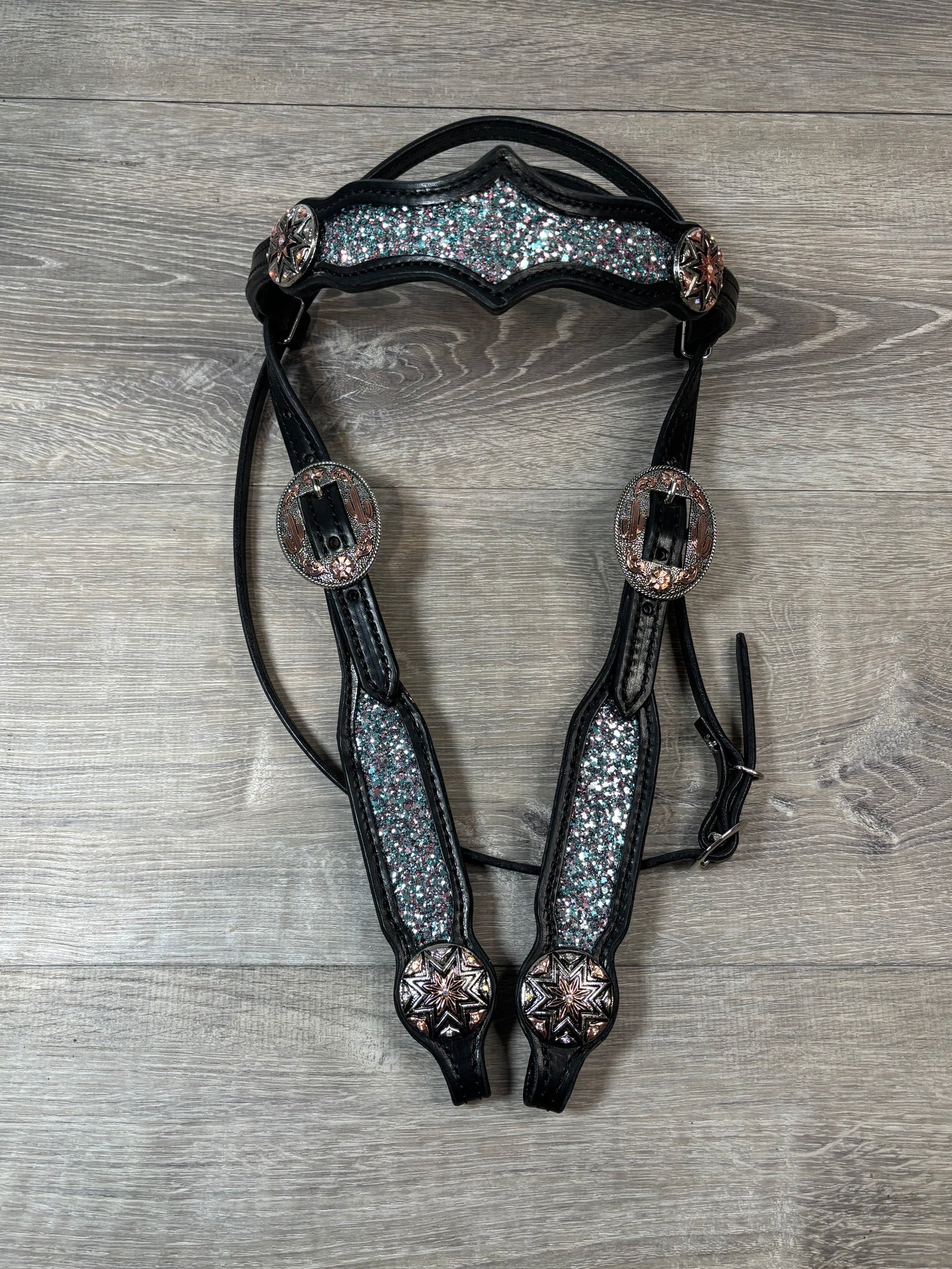 Mermaid Glitter Gladiator Tack set