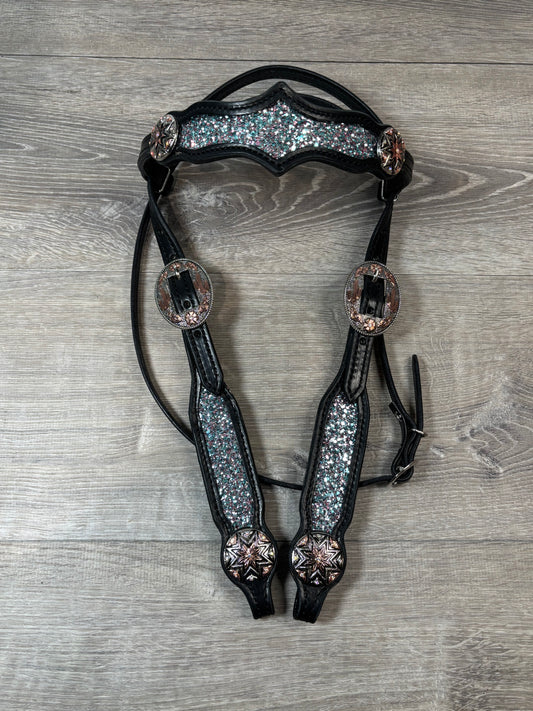 Mermaid Glitter Gladiator Tack set