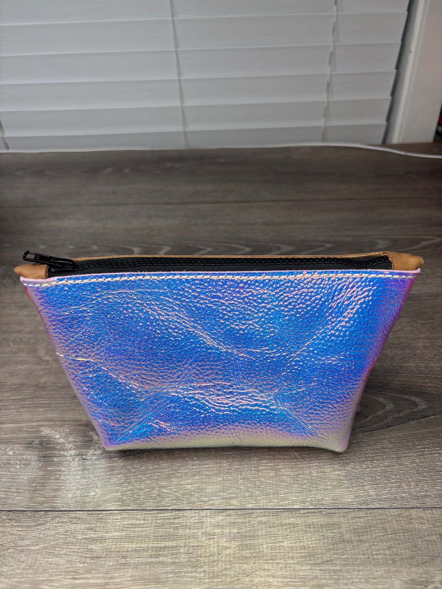 cosmetic bag 2-tone unicorn transition