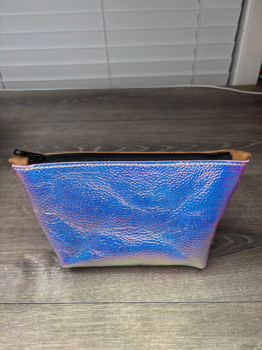 cosmetic bag 2-tone unicorn transition