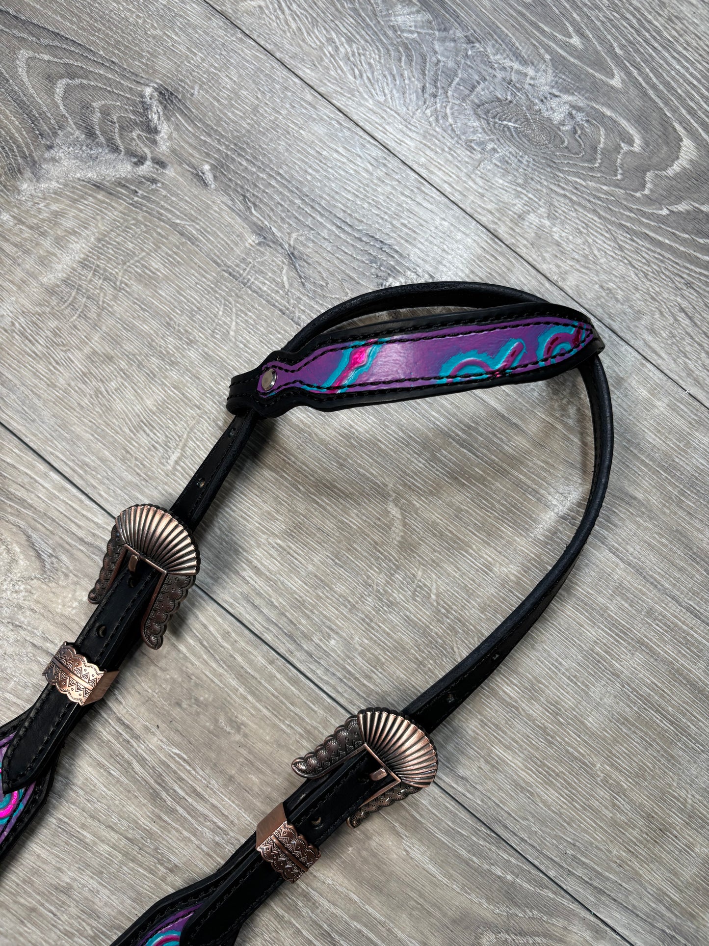 Bits headstall and breastcollar set