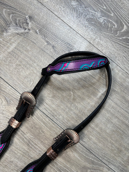 Bits headstall and breastcollar set